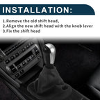 5 Speed Gear Shift Knob with Cover for Chevrolet Spark (2013–2022)