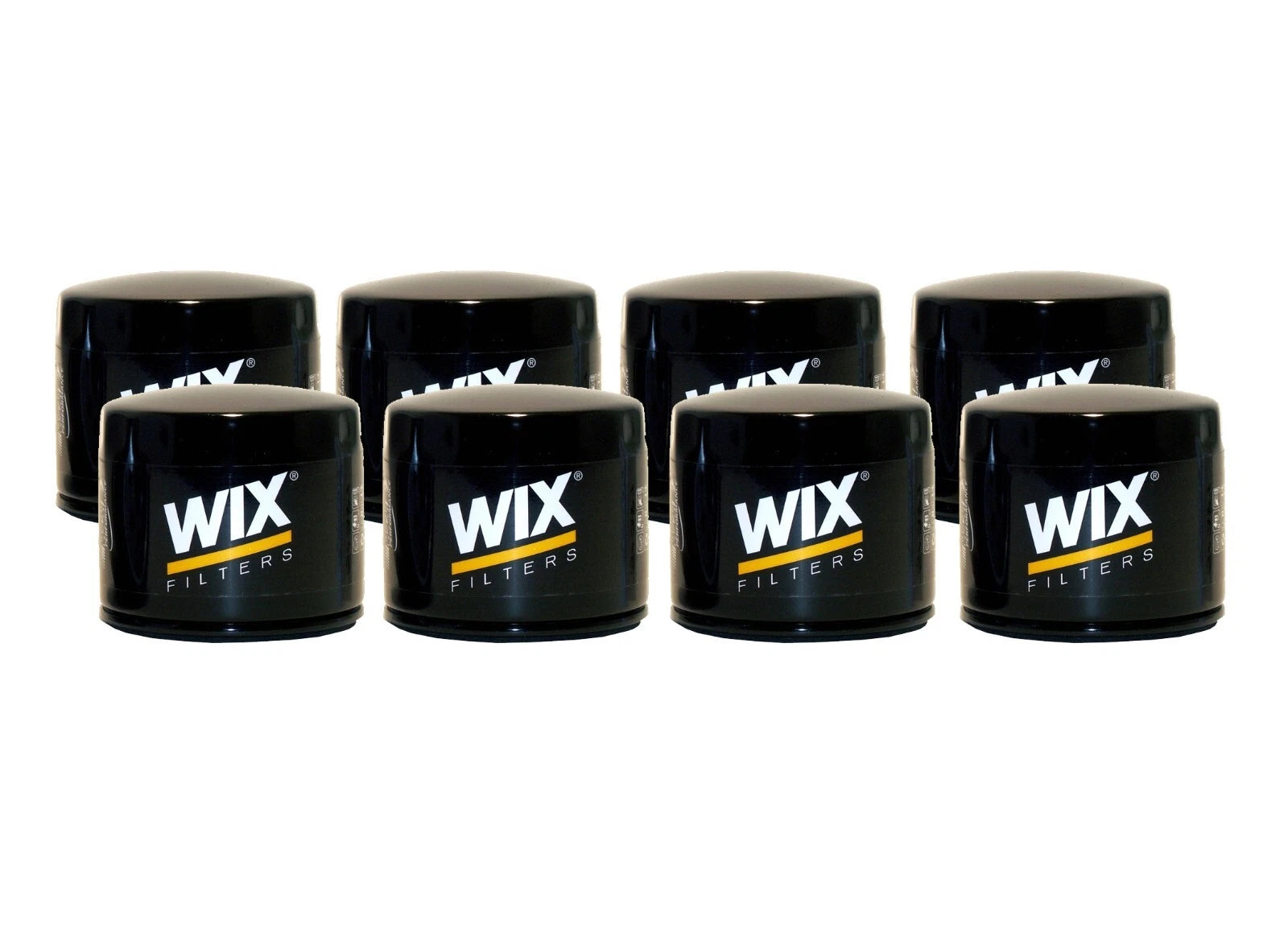 Set of 8 Engine Oil Filters for Chevrolet GMC Pontiac (StdAsp GAS)