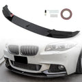 Front Bumper Lip Spoiler for BMW F10 535i 528i 550i M Sport (2011–2016)