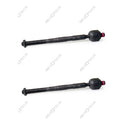 Set of 2 Front Inner Tie Rod Ends for GMC Canyon (2015–2023) - 16 mm Threads