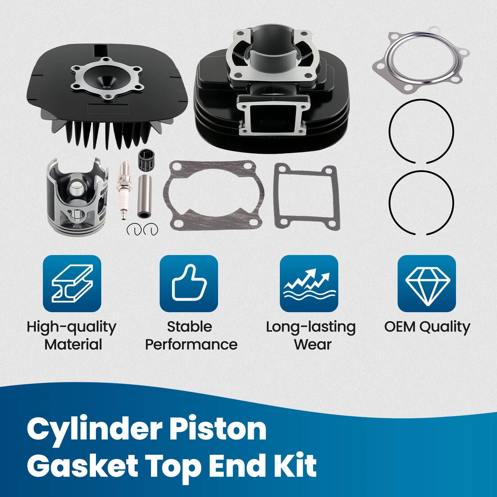 Top End Rebuild Kit for Yamaha Blaster 200 (1988)