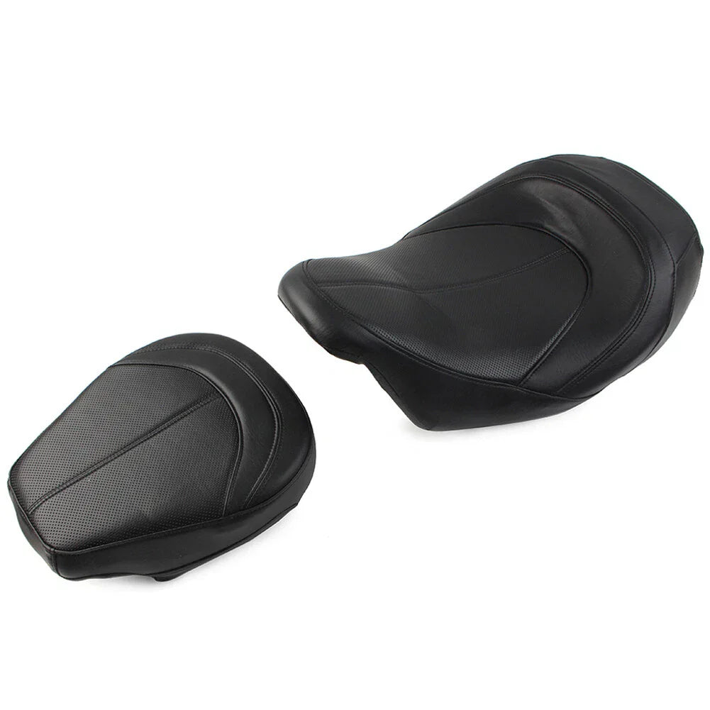 Low-Profile Driver Passenger Pillion Seat for Touring Road Glide CVO (2009-2022)