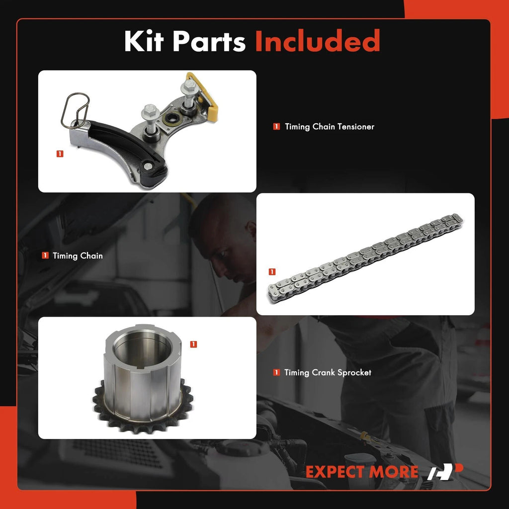 3X Timing Chain Kit for Silverado 1500 (2014–2022) Silverado 2500 HD (2020–2022)