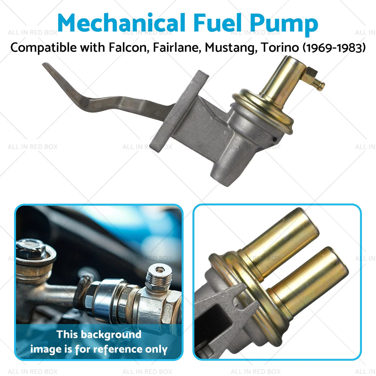 Mechanical Fuel Pump for Ford F100 Falcon Fairlane LTD Thunderbird (1960–1980)