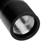 Spherical Teardrop Shift Knob for Universal Fit (Black, Thread Adapters)