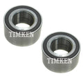 Set of 2 Front Wheel Bearings for Mazda 3 (2005–2013), 5 (2006–2015) Timken