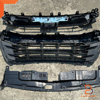 Light Grey Chrome Front Grille Upgrade for Isuzu D-Max Ute (2020-2023)