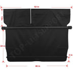 Retractable Rear Cargo Security Trunk Cover for Lexus RX350 RX450h (2010–2015)