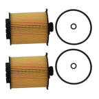 2X Oil Filter Module for Volvo S60 V60 XC60 (2015–2023) HU8014z 22432212 OX1075D