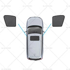 Magnetic Mesh Sun Blind Shades for Audi Q7 SQ7 (2015–2025)