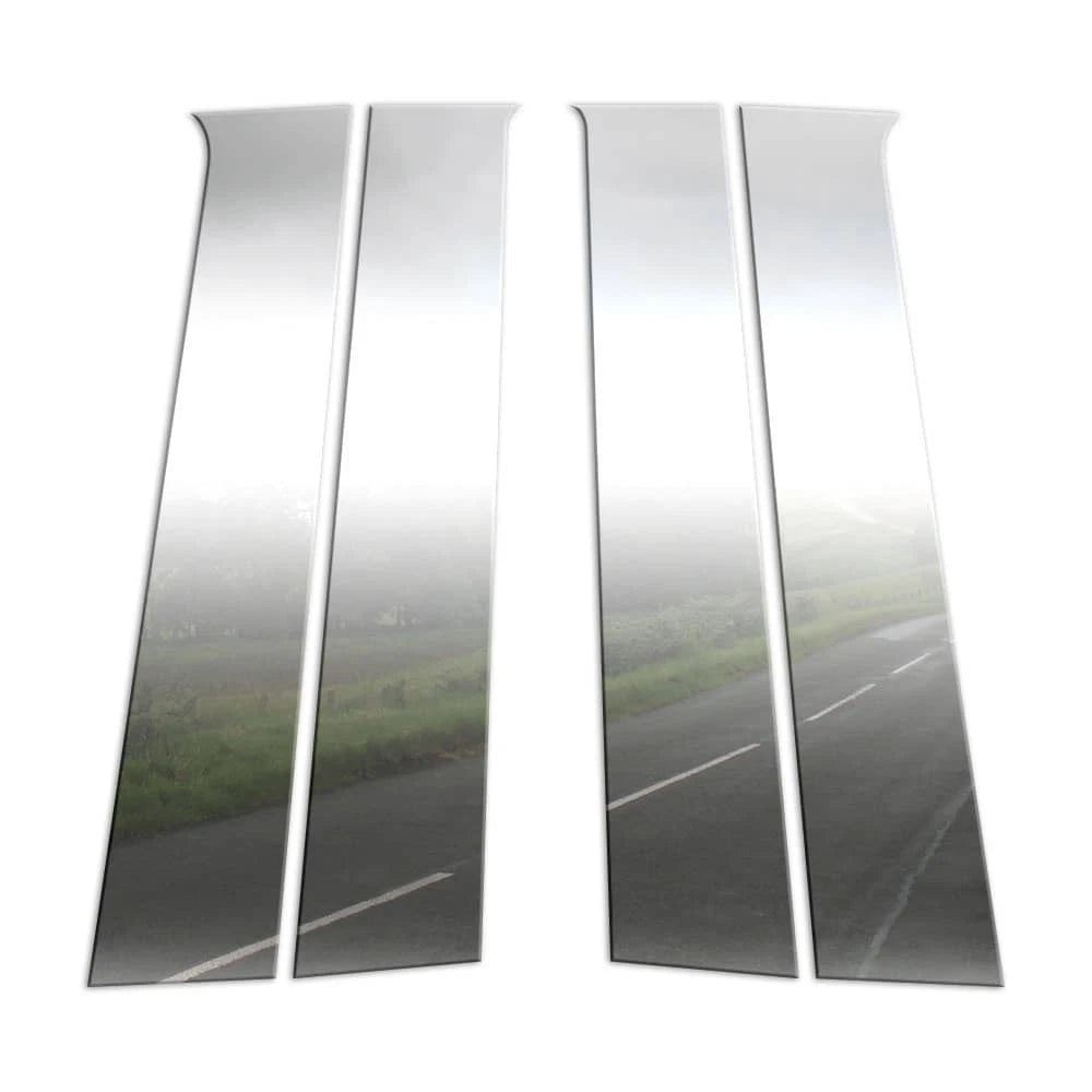 4Pc Chrome Pillar Post Covers for 09-2024 Dodge Journey - P2655