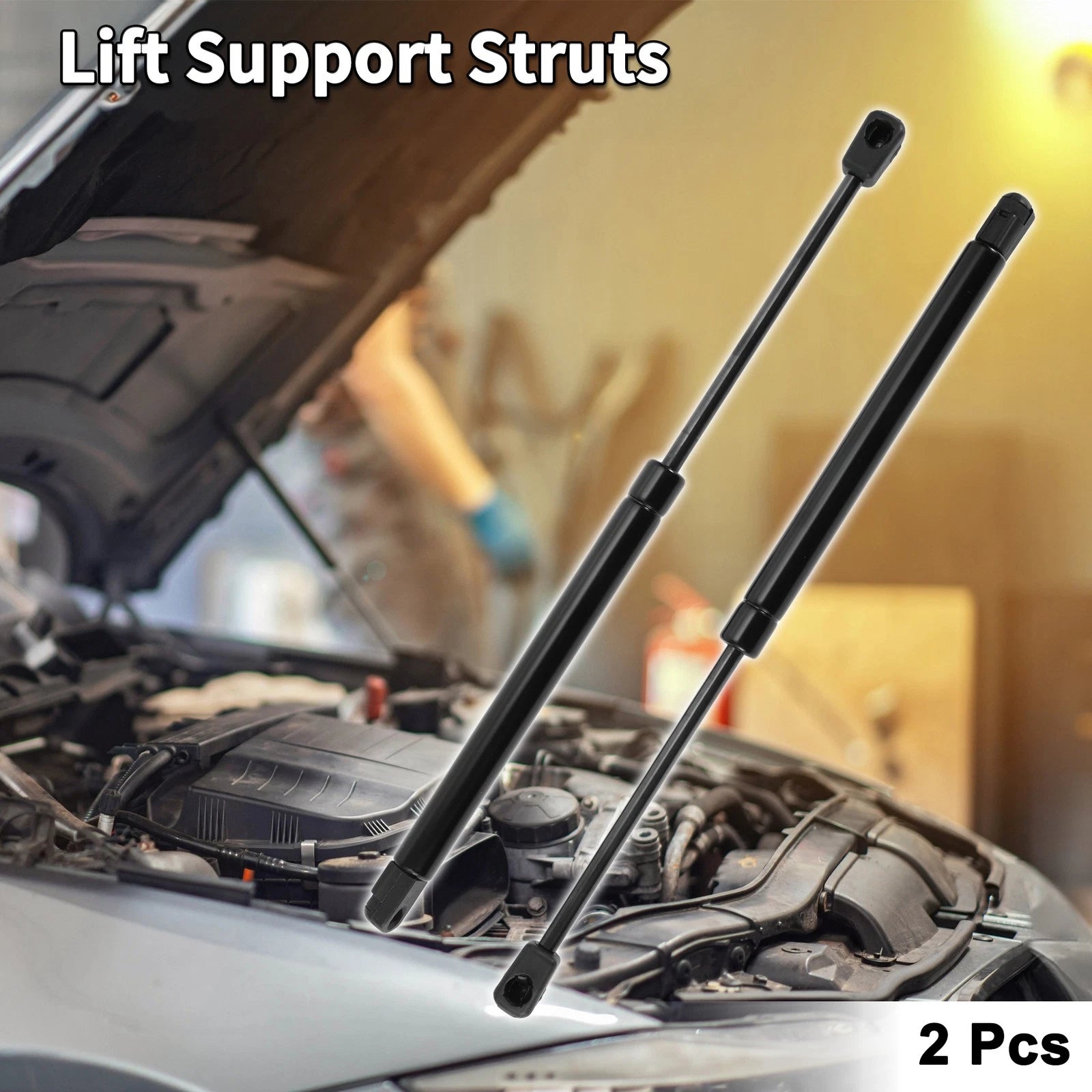 Front Hood Lift Supports Struts for Ford F-150 (2009–2014)