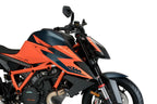 PUIG Downforce Side Spoilers Black for KTM 1290 Super Duke R (2020–2022)