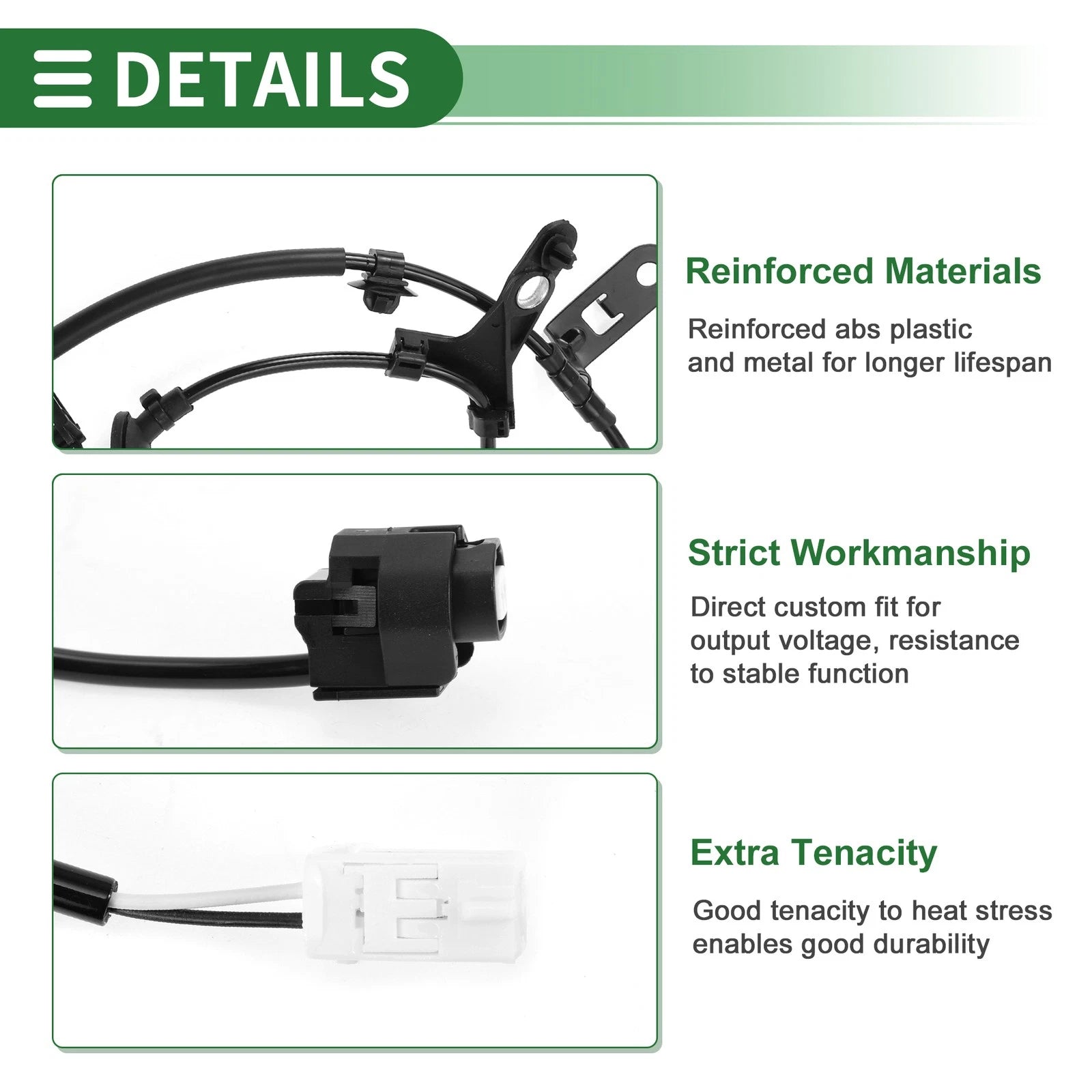 ABS Wheel Speed Sensor No. 895160D030 for Toyota Soluna Vios (2002–2013)