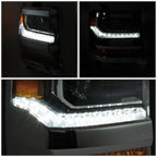 Right Side LED DRL Projector Headlight Lamp for Chevy Silverado GMC Sierra (2016–2019)