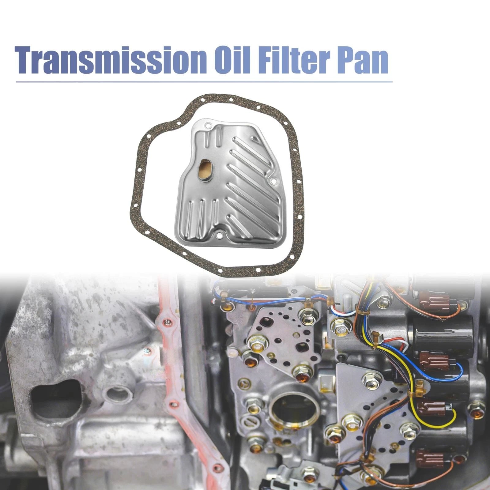 Set of 1 K313 CVT Transmission Oil Pan Gasket for Toyota Corolla  35330-12050