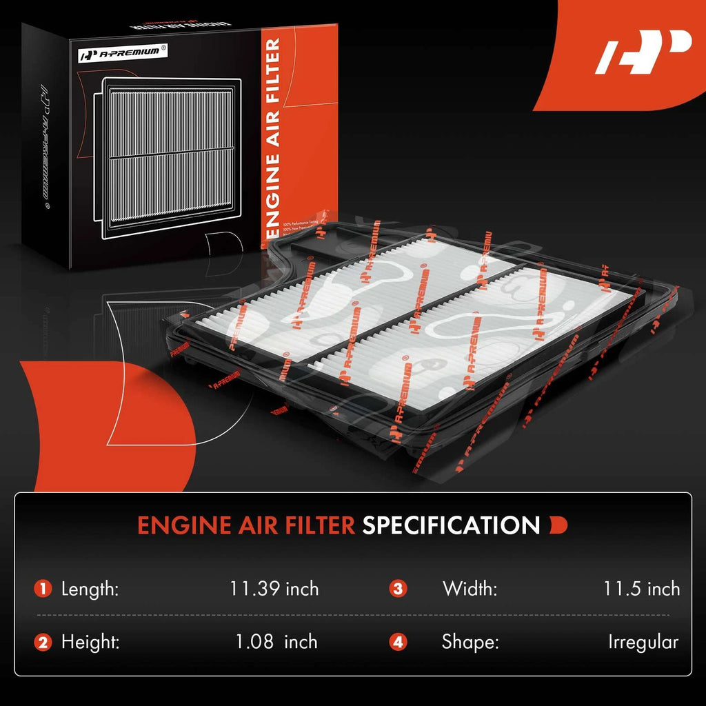 2X Engine Air Filter for Nissan Altima (2013-2018)