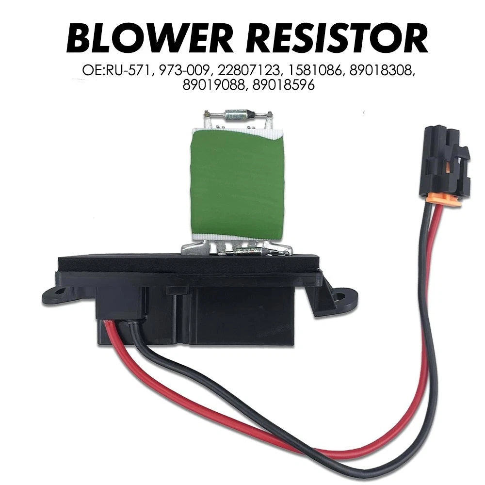 A/C Heater Blower Motor Fan Resistor for GMC Sierra 2500 HD 3500 (2003–2006)