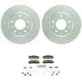 Bosch 2X Rear Quietcast Rotors & Ceramic Brake Pads for Mazda 6 (2003–2005)