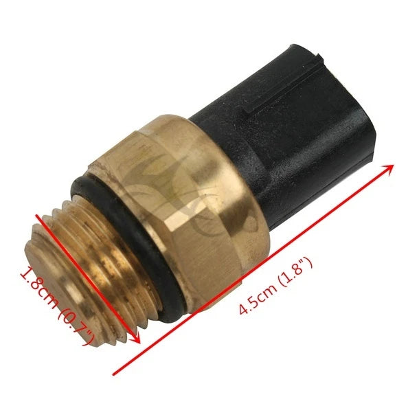 Copper Radiator Fan Switch for Suzuki GSXR600 GSXR750 GSXR1000 GSX1300R VL800 (2000–2023)