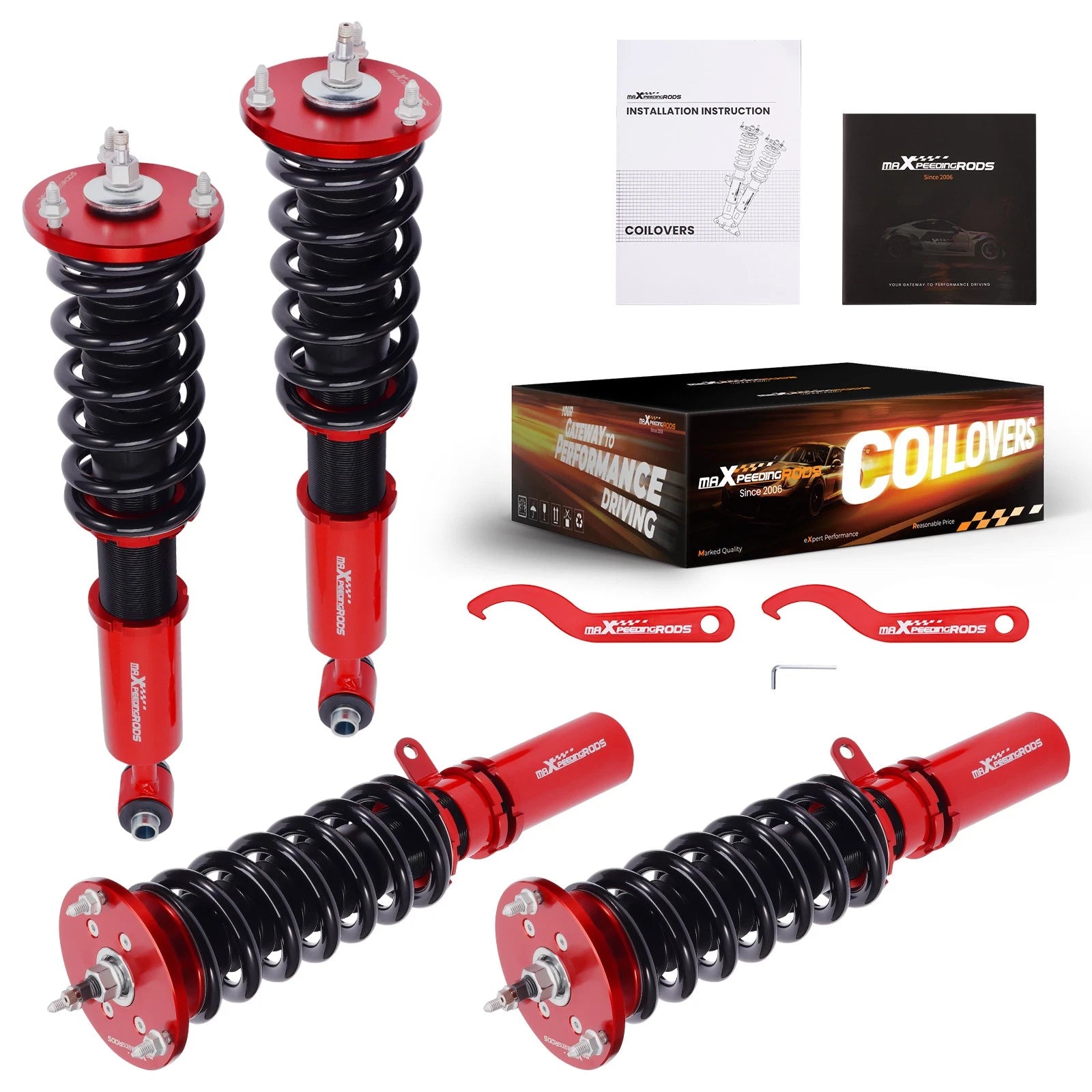 24-Way Damper Coilover Suspension Kit for BMW E60 5-Series (2004–2010)