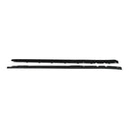 Set of 4 Window Weatherstrip Seals for Chevy Corvette (1984–1989) Rubber