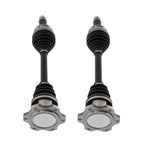 Pair Front CV Axle Shafts for Chevy Silverado GMC Sierra 1500 (2007–2014)