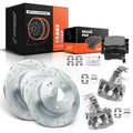 Drilled Brake Rotors & Brake Pads for Honda Accord