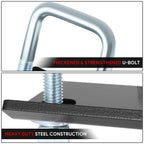 2" Steel Trailer Tow Hitch Receiver Bracket Mount Anti-Rattle Kit for All Models