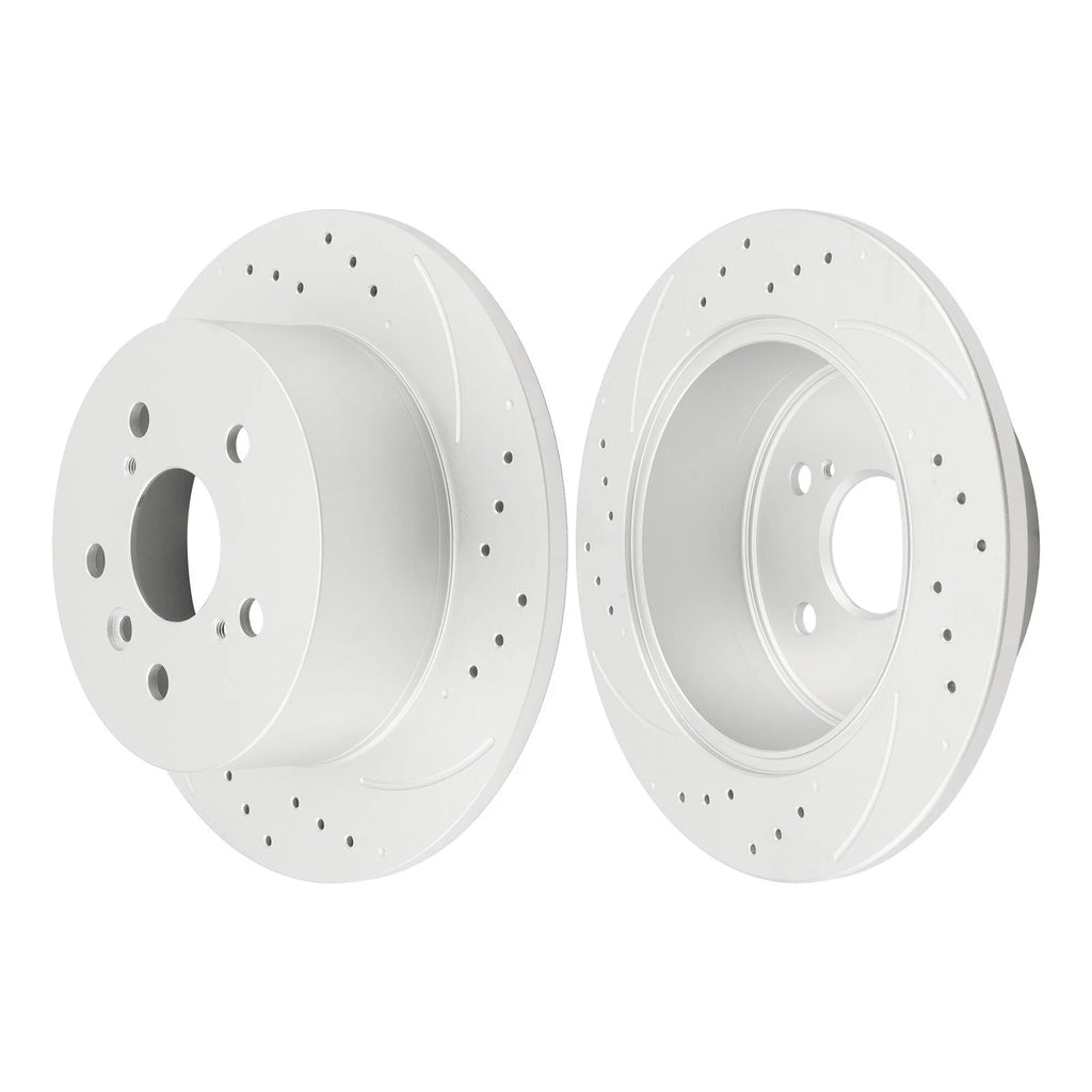 Ceramic Brake Pads and Rotors Kit for Lexus ES350 and Toyota Camry (2013–2018)