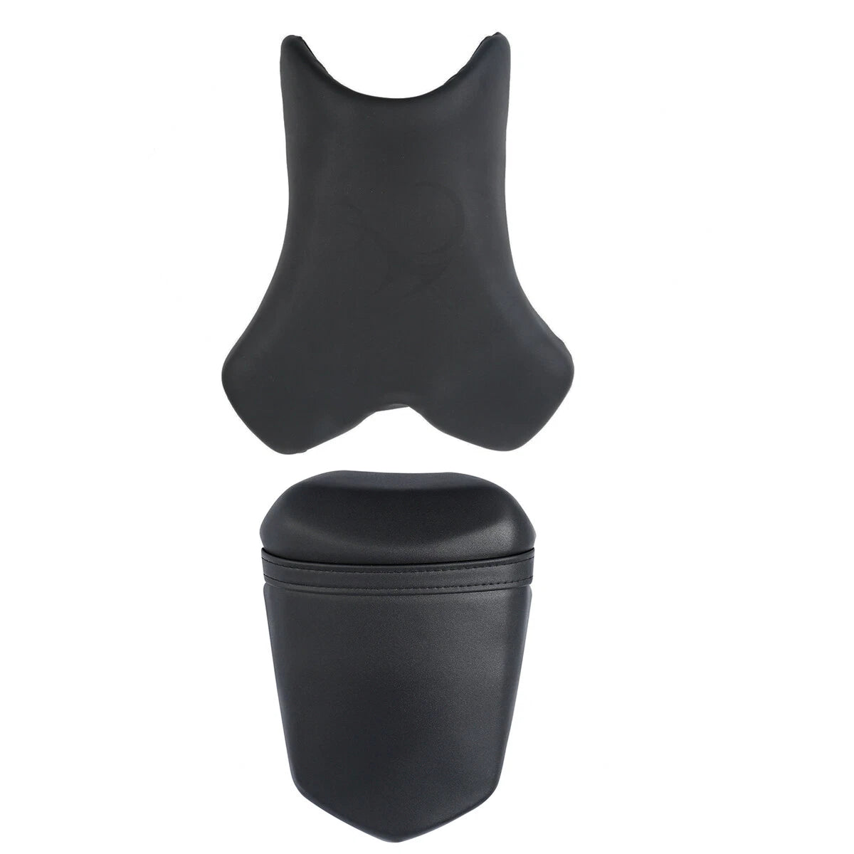 Black Rider Driver Passenger Seat for Yamaha YZF R1 (2004–2006)