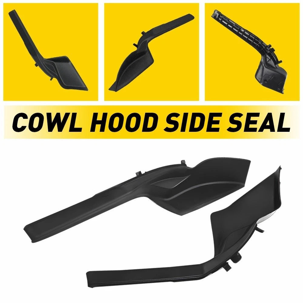 2X Windshield Wiper Cowl Extension Trim for Toyota RAV4 (2019–2020) EJ