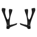 Black Rear Passenger Footrests Footpeg Bracket for Honda CBR1000RR (2017-2025)