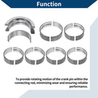 Main Bearing Set No. 11217581009 for BMW X6 (2008–2018)