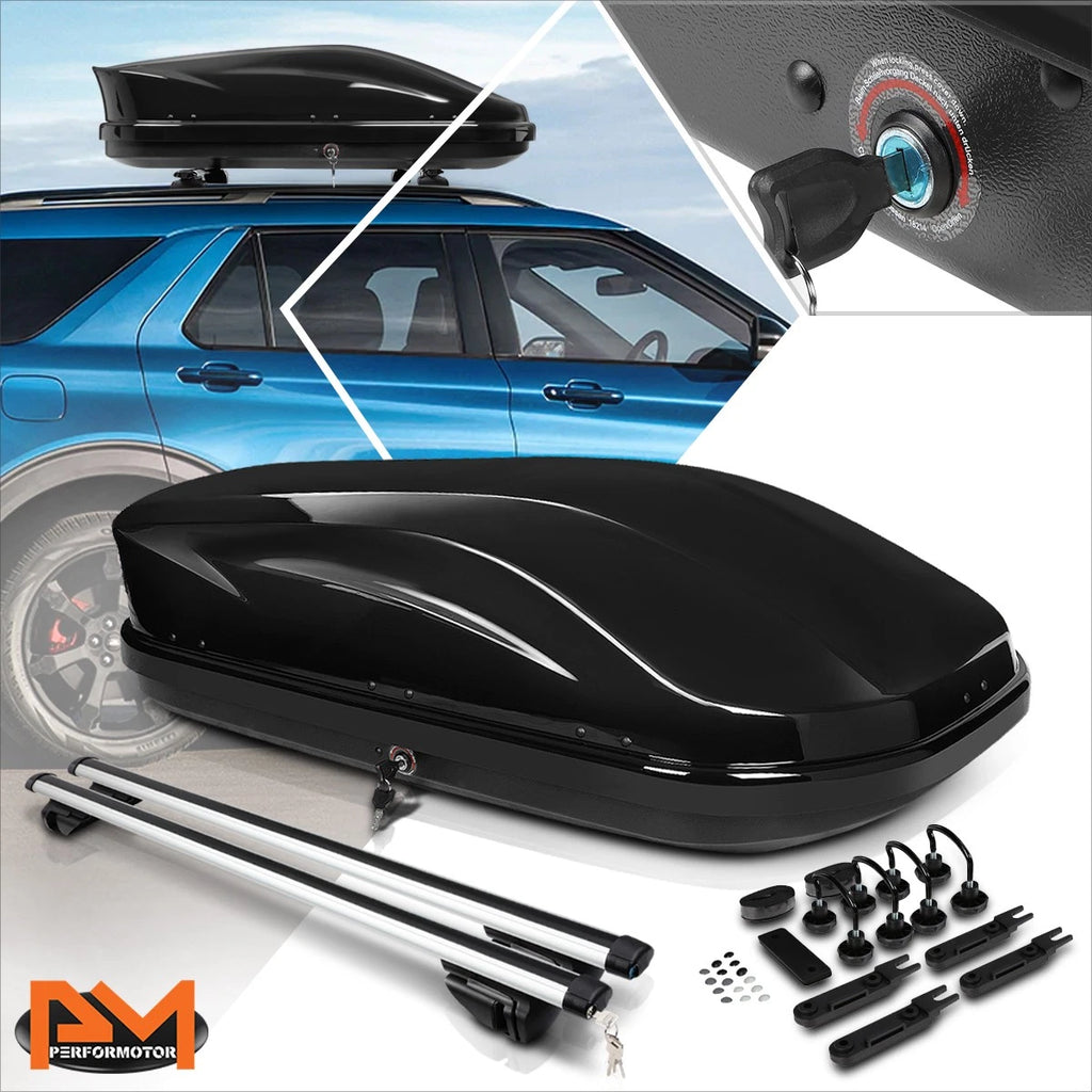 Adjustable Aluminum Cross Bar Roof Rack for Universal Vehicles (120cm)