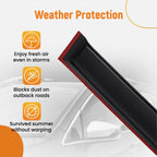 Set of 4 Window Visor Rain Guards for Toyota RAV4 (2019-2024)