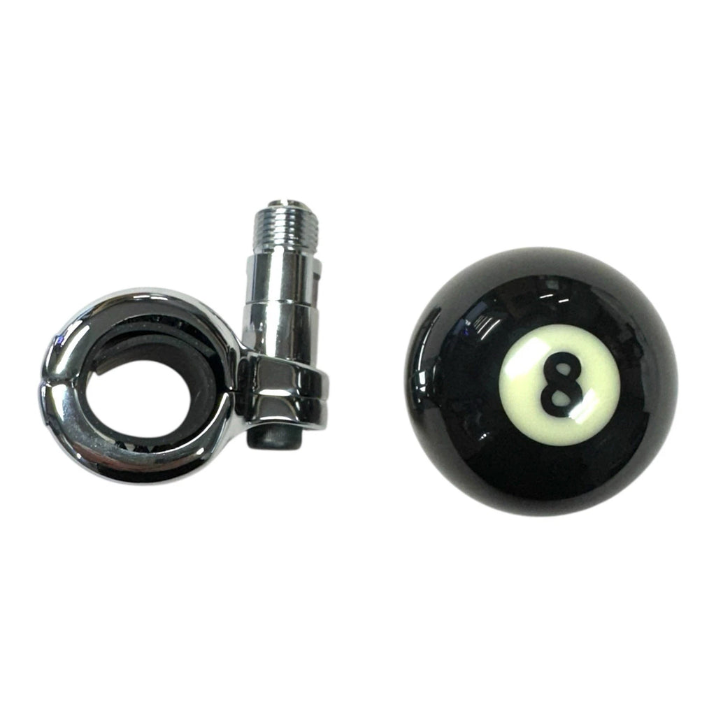 Steering Wheel Spinner Knob for Black 8 Pool Ball Model (Universal)
