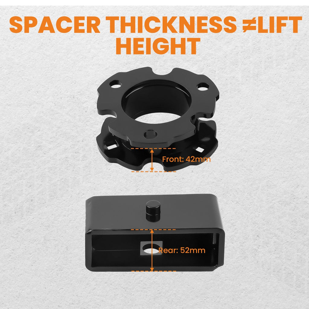 3" Front 2" Rear Lift Kit for Chevy Colorado GMC Canyon 2WD 4WD (2015–2022)