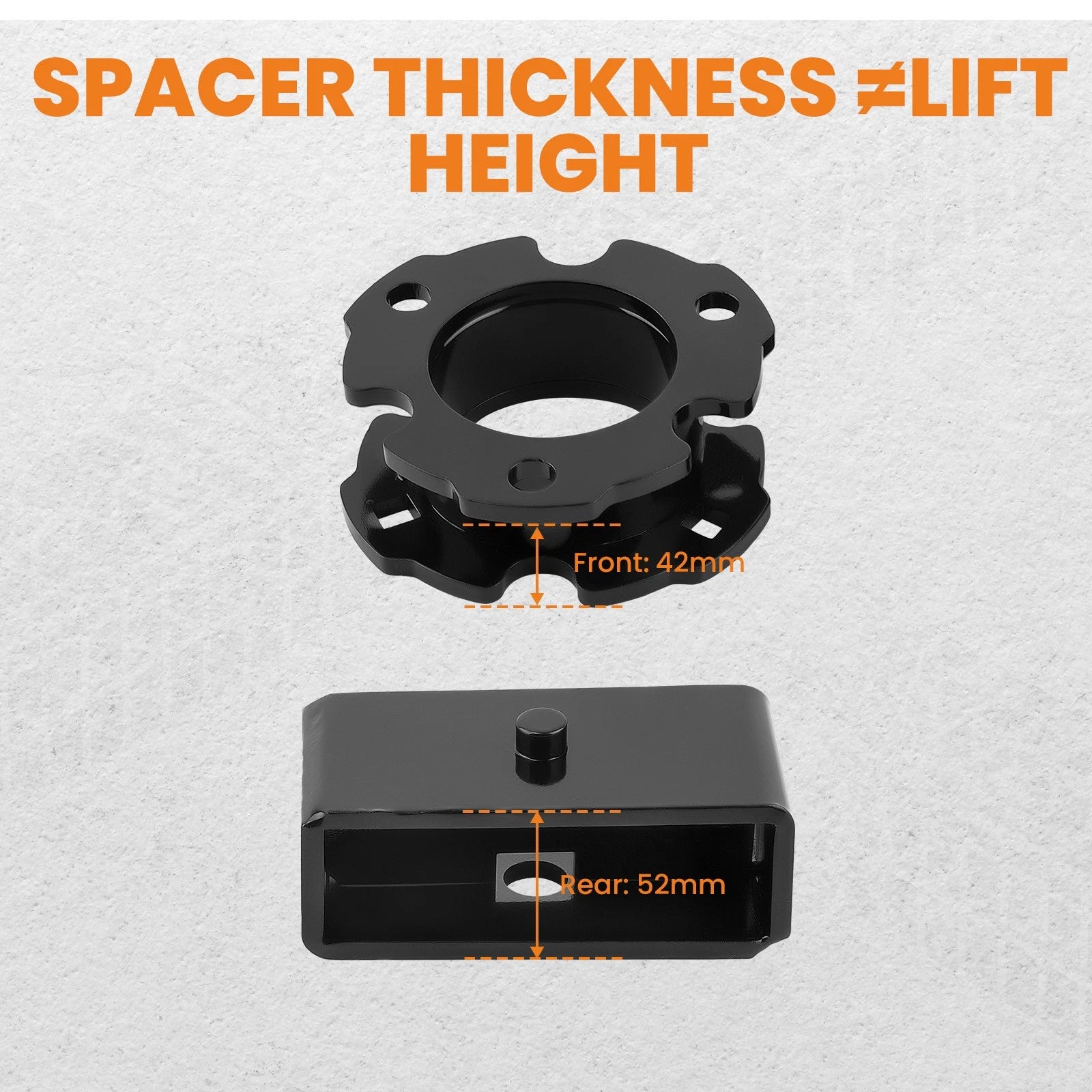 3" Front 2" Rear Lift Kit for Chevy Colorado GMC Canyon 2WD 4WD (2015–2022)