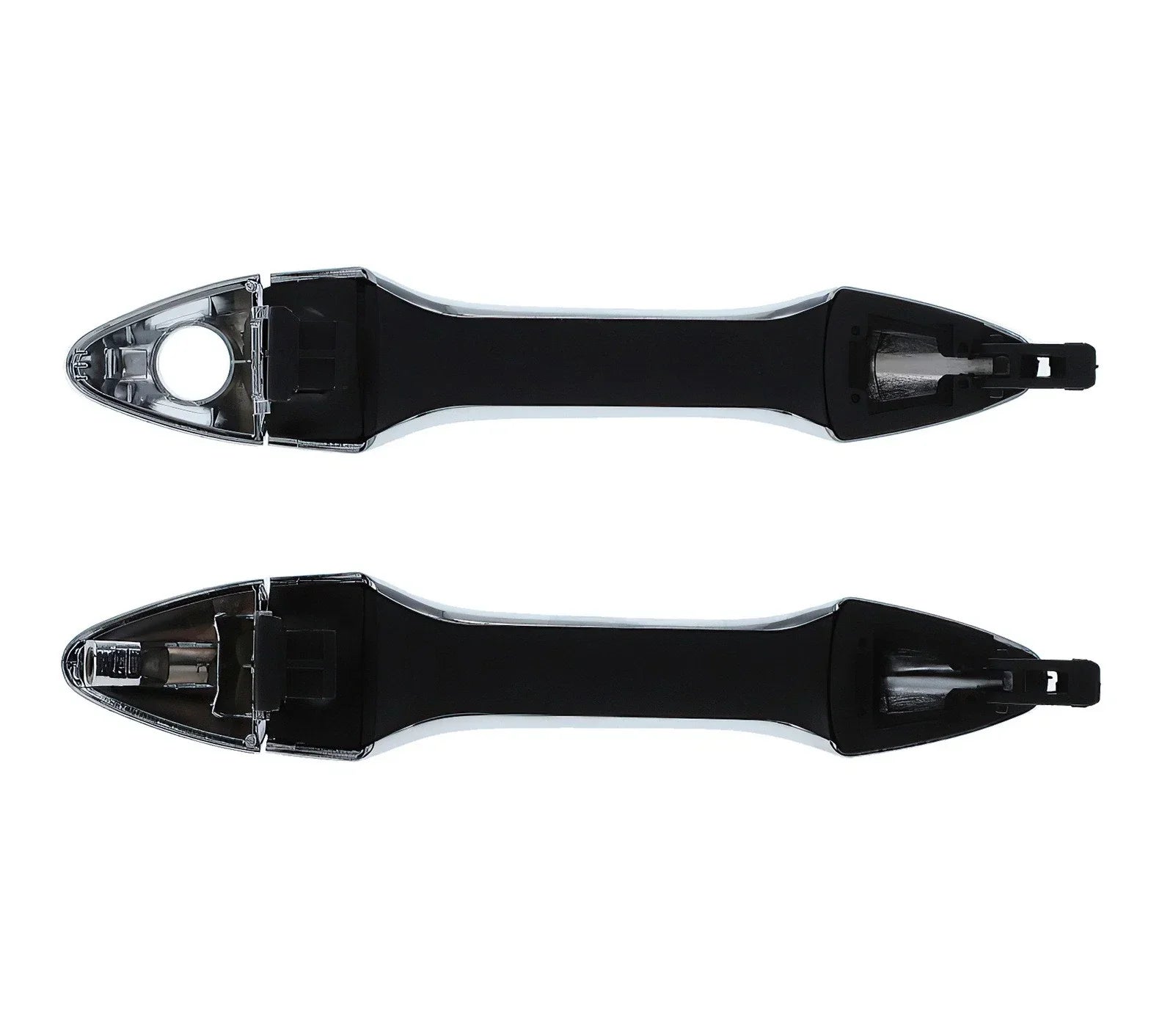 Door Handle Outer Set of 2 Chrome Front Left+Right for Hyundai iX35 (2010–2015)