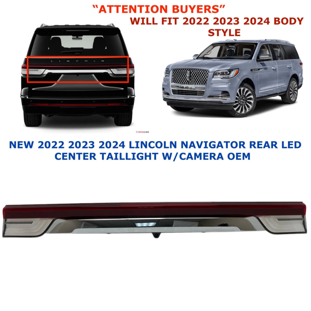 Rear Center LED Taillight with Camera for Lincoln Navigator (2022–2025)