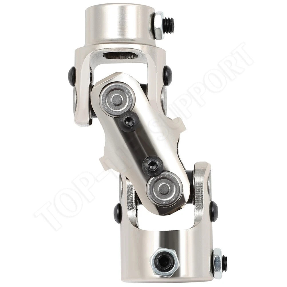 Chrome Double U-Joint Shaft for Universal Steering