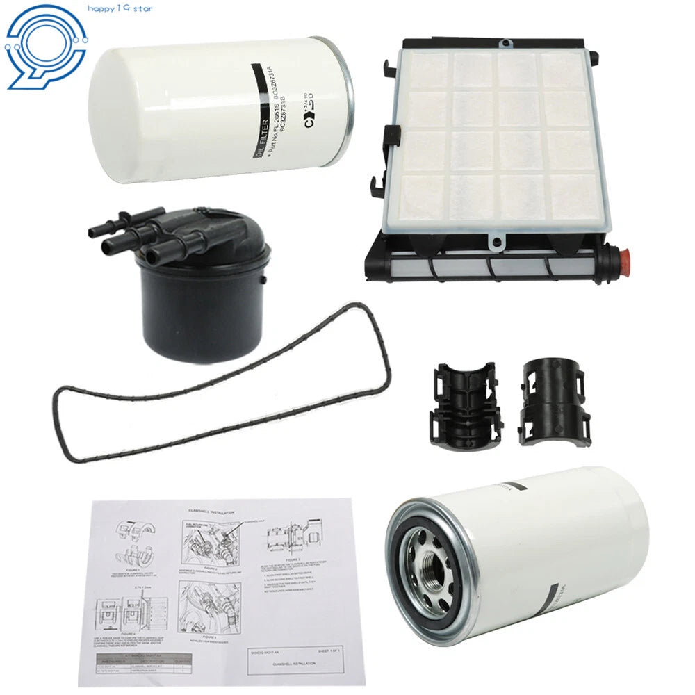 Oil & Fuel Filter Kit for Ford 6.7L Powerstroke Diesel (2017–2019)