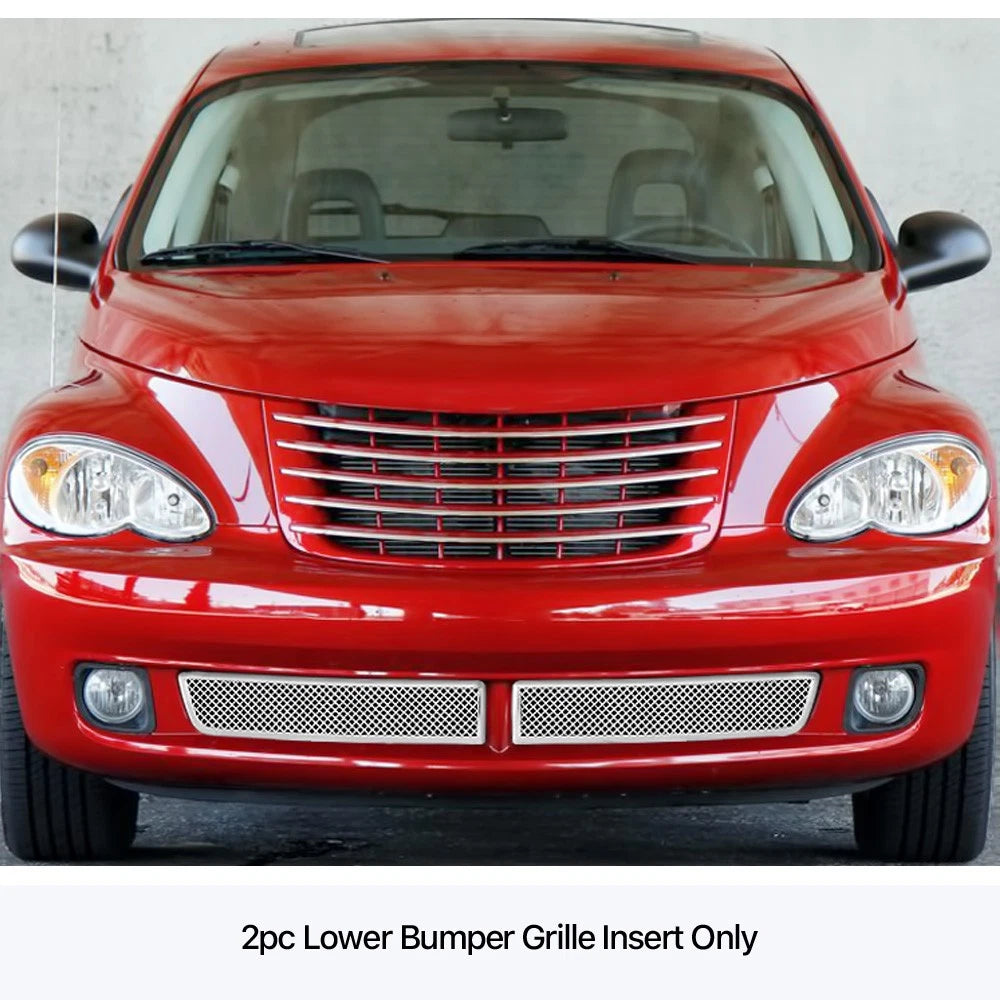 Stainless Chrome Mesh Grille Insert for Chrysler PT Cruiser (2006-2010)