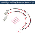 Set of 1 Headlight Wiring Harness Assembly for Chevy Cruze (2011–2019) WPT1204