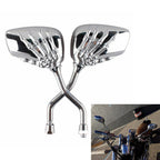 8mm Thread Rearview Side Mirrors for Suzuki Honda (Motorcycle)