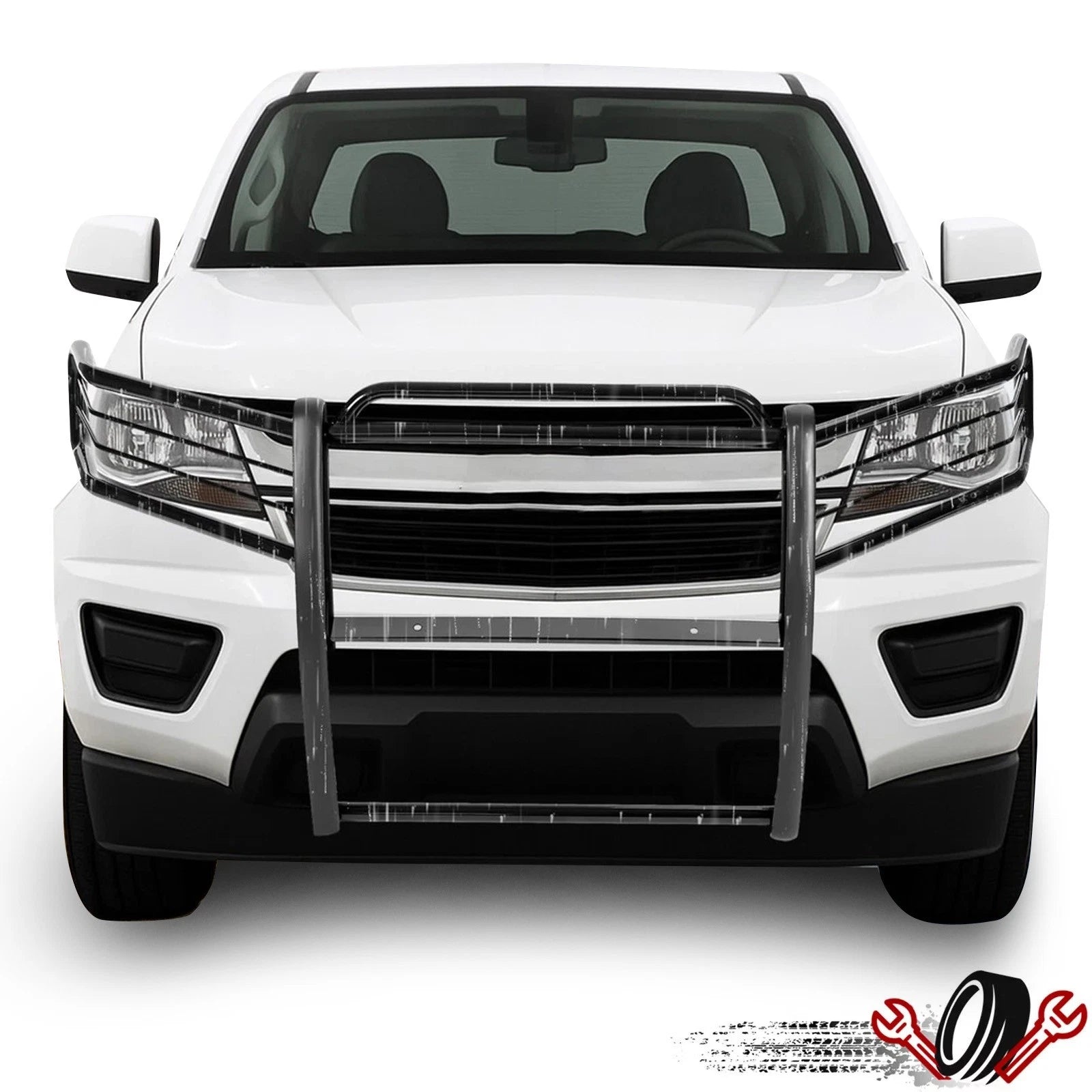 Steel Front Bumper Brush Grille Guard for Chevy Colorado (2015–2023)