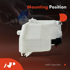 Windshield Washer Reservoir with Pump, Cap & Filler Neck for Nissan Sentra