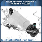 Front Driver Side Headlight Washer Nozzle for Hyundai Sonata (2015-2019)