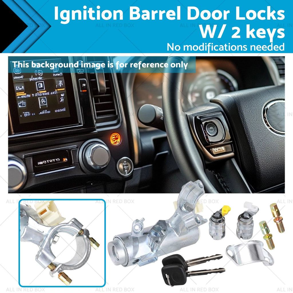 Ignition Barrel Door Locks with 2 Keys for Toyota Hilux (1997–2005)